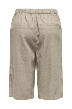 Onlcaro Linen Bl Bermu Shorts Cc