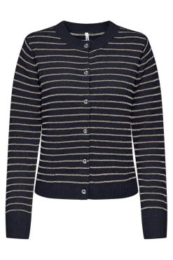 Onlchester Life Ls Stripe Cardi Cc Knt