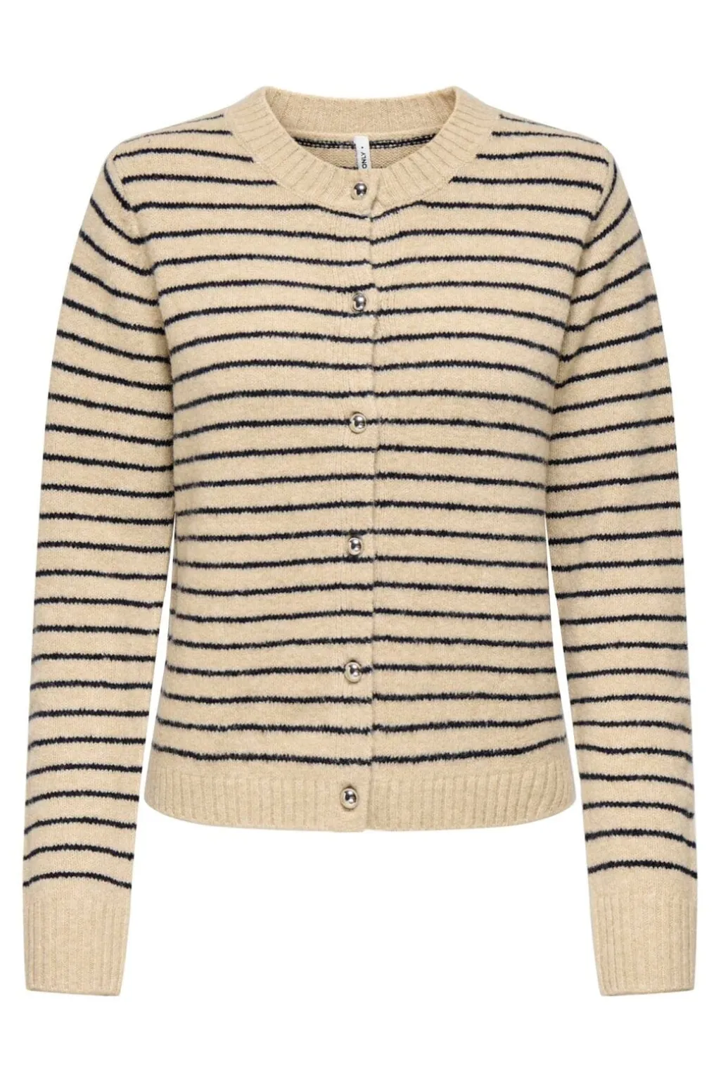 Onlchester Life Ls Stripe Cardi Cc Knt