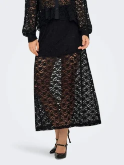 Onlchigo Cali Life Lace Ankle Skirt
