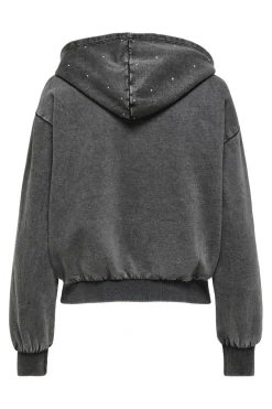 Onlcoen L/S Rhinestone Hood Swt