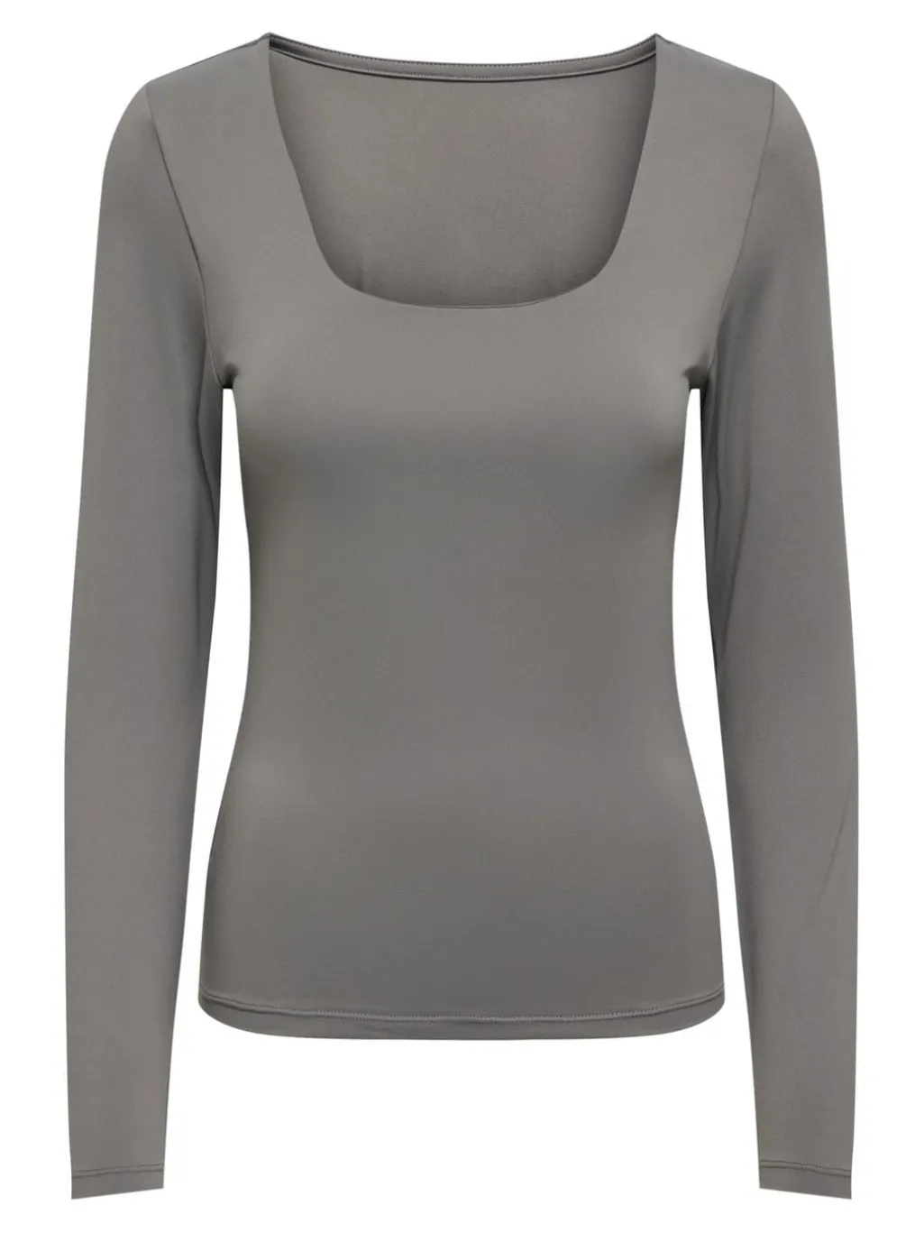 Onlea L/S 2-Way Deep Neck Top