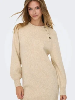 Onlemma Life Ls Button Onec Dress Cc Knt