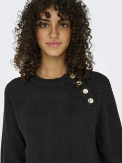 Onlemma Life Ls Button Onec Dress Cc Knt