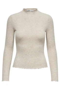 Onlemma L/S High Neck Top