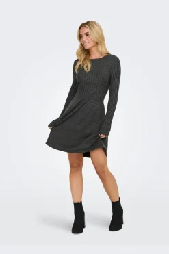 Onlfia Ls Cable Dress Knt