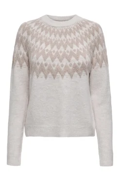 Onlfry Ls Jq Glitter O-Neck Cc Knt