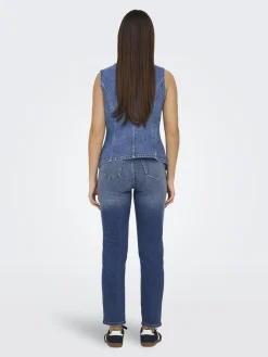 Onlgiulina S/L Button Waistcoat Mae