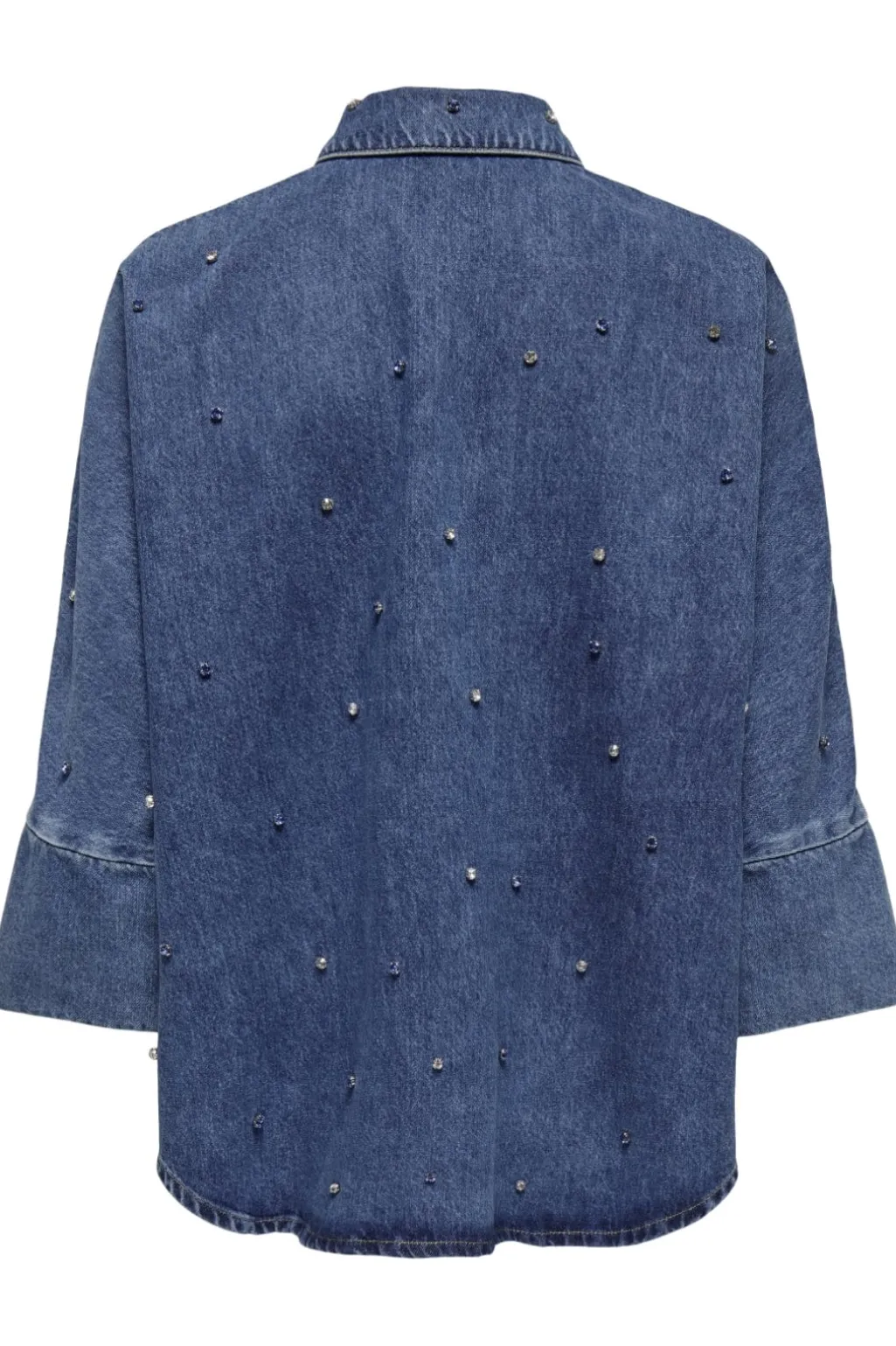 Onlgrace Ls Rhinestone Shirt Cro