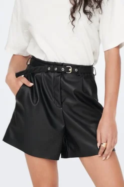 Onlheidi Faux Leather Shorts Otw