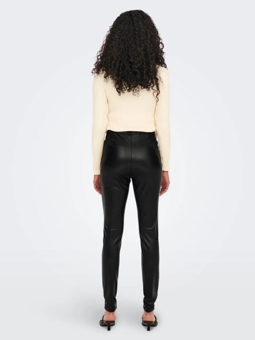 Onljessie Fauxleather Zip Pant Cc