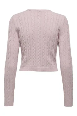 Onlkatia Ls Cable Button Cardigan Cc Knt