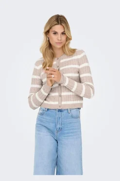 Onlkatia Ls Cable Button Cardigan Cc Knt