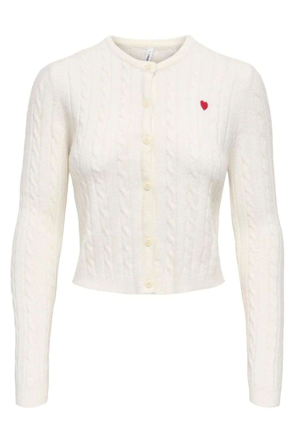 Onlkatia Ls Cable Button Cardigan Cc Knt