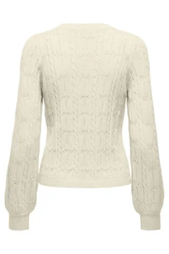 Onlkatia Ls Structure O-Neck Pull Cc Knt