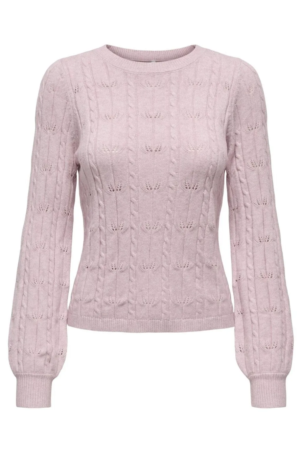 Onlkatia Ls Structure O-Neck Pull Cc Knt