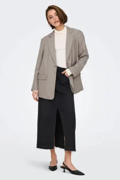 Onllinda Ls Boyfr Mel Blazer Tlr