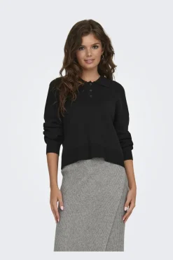 Onllucy Ls Polo Neck Knt