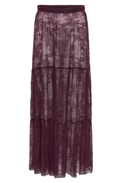 Onllulu Long Lace Skirt