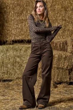 Onlmadison Blush Wide Brown Cro11