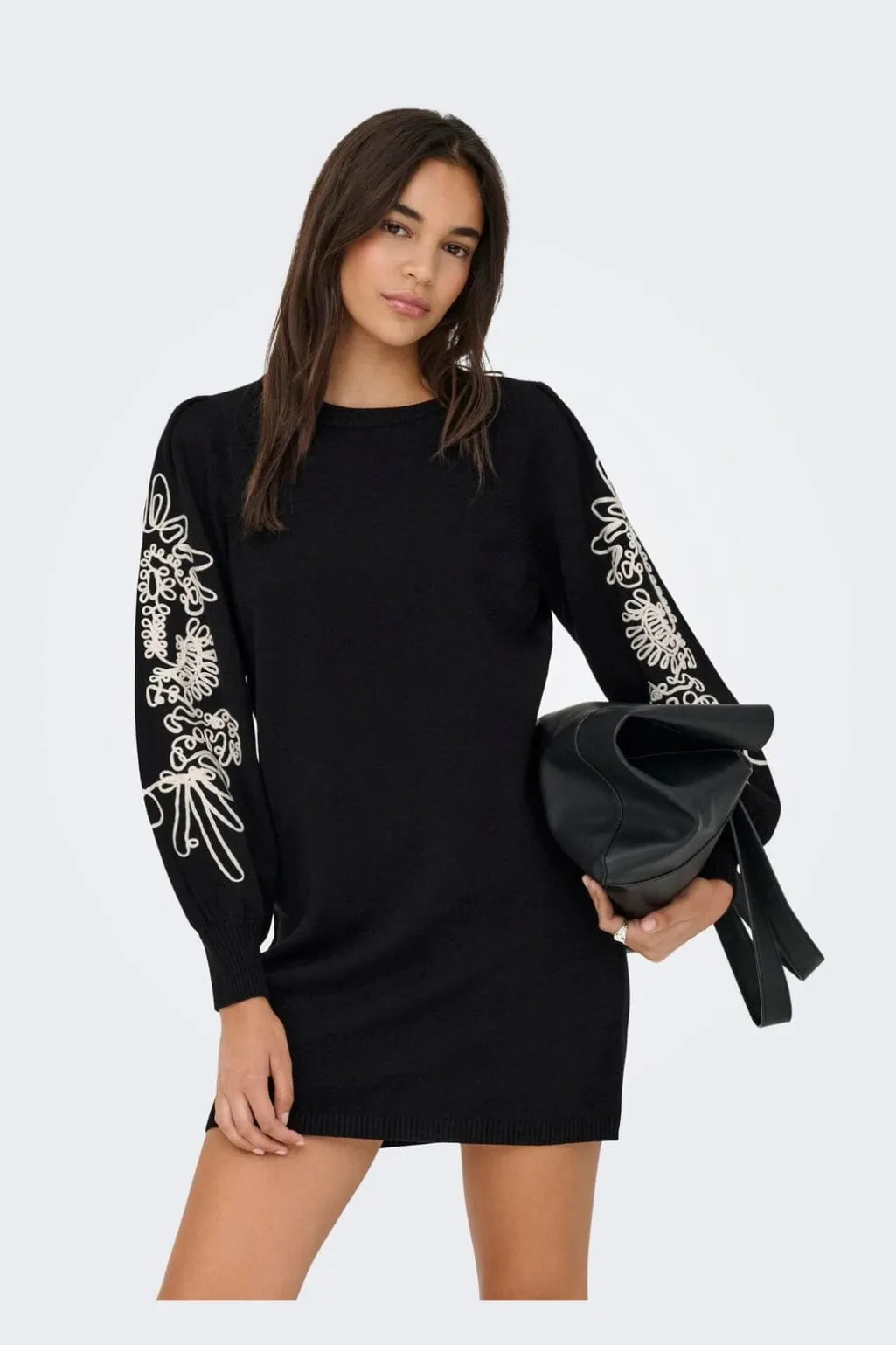 Onlmagnolia Ls Detail Dress Knt