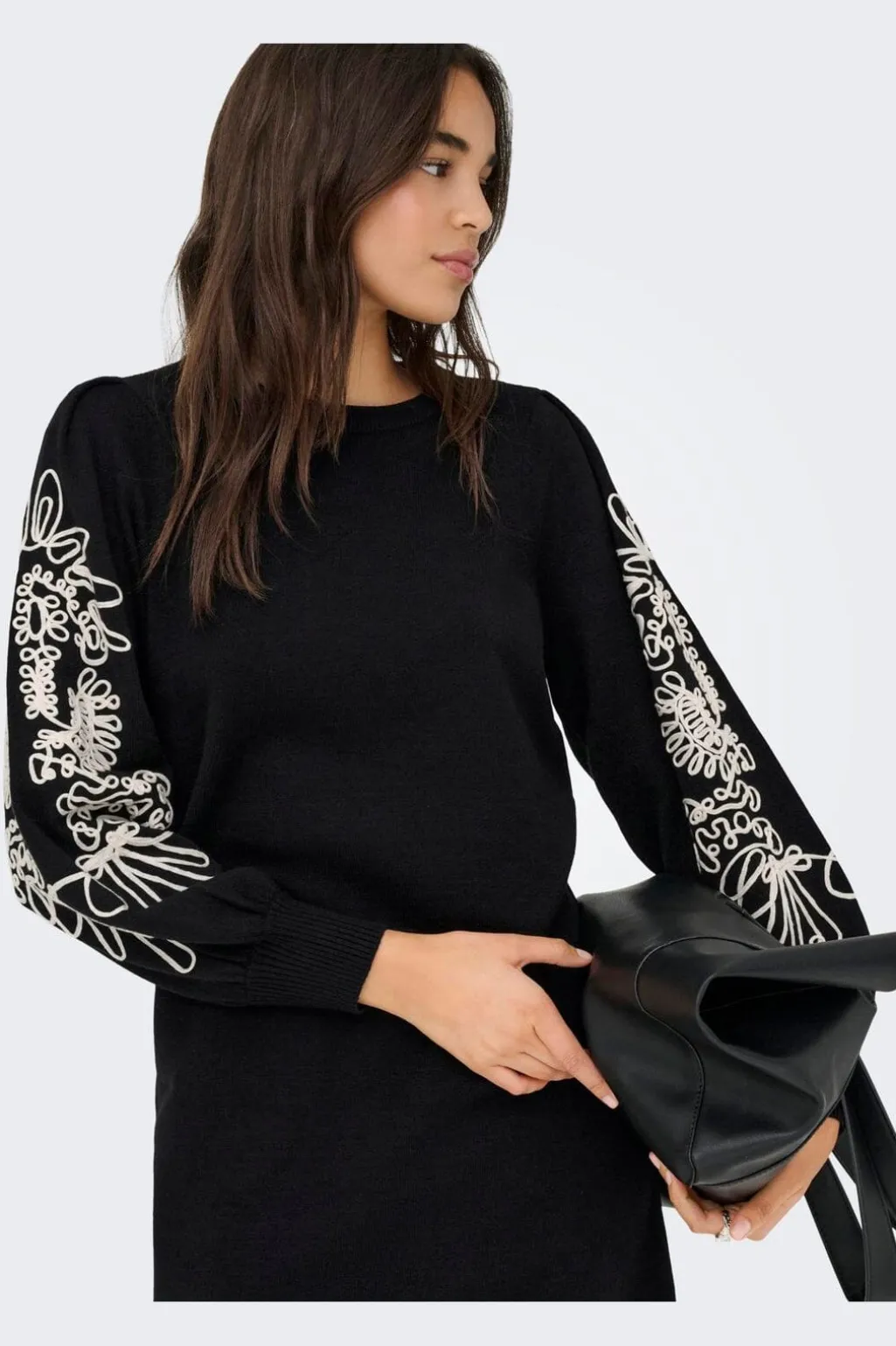 Onlmagnolia Ls Detail Dress Knt