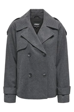 Onlmaisy Short Wool Life Trench Nc