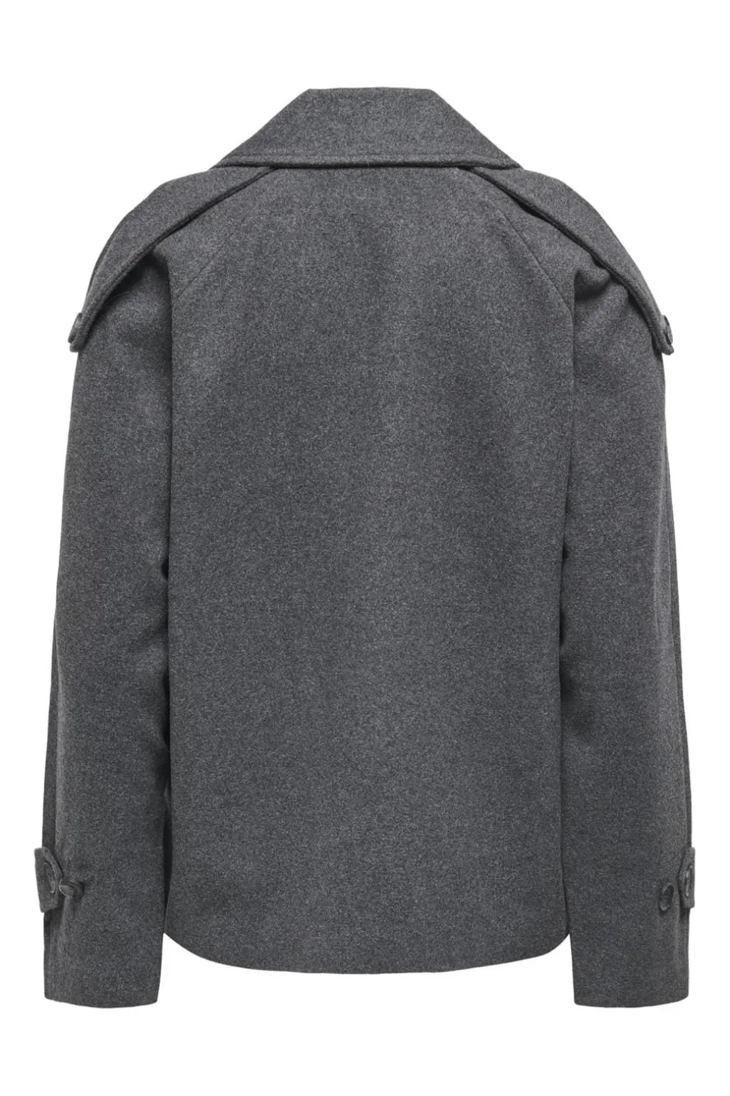 Onlmaisy Short Wool Life Trench Nc