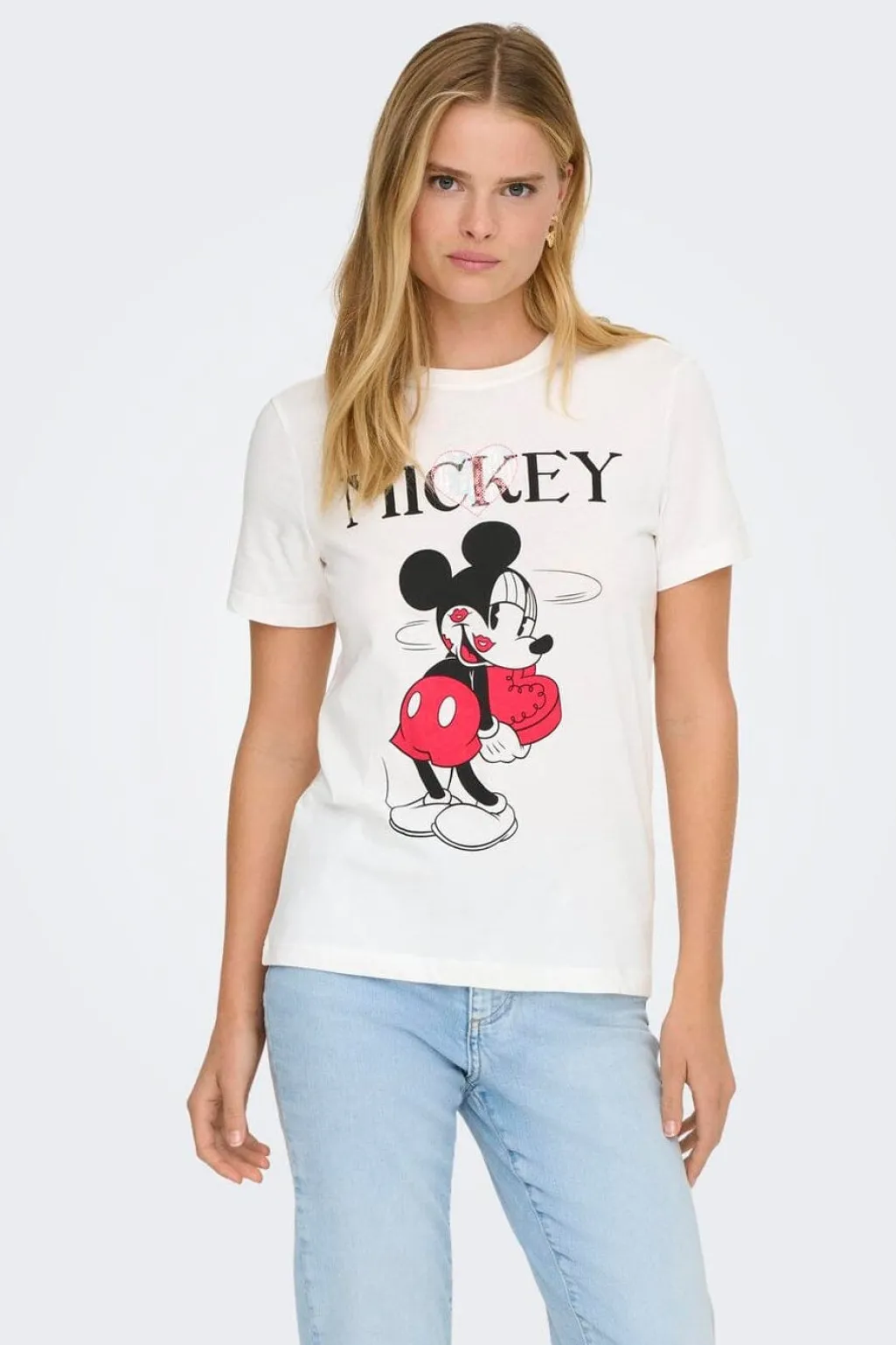 Onlmickey Reg S/S Valentine Lux