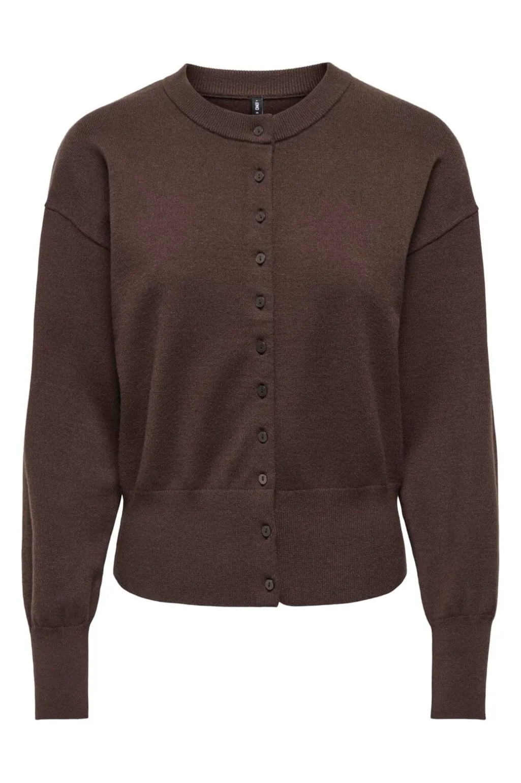 Onlmio Ls O-Neck Button Cardiga Knt