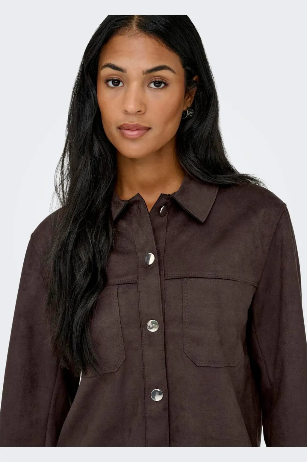 Onlmira L/S Faux Suede Shirt
