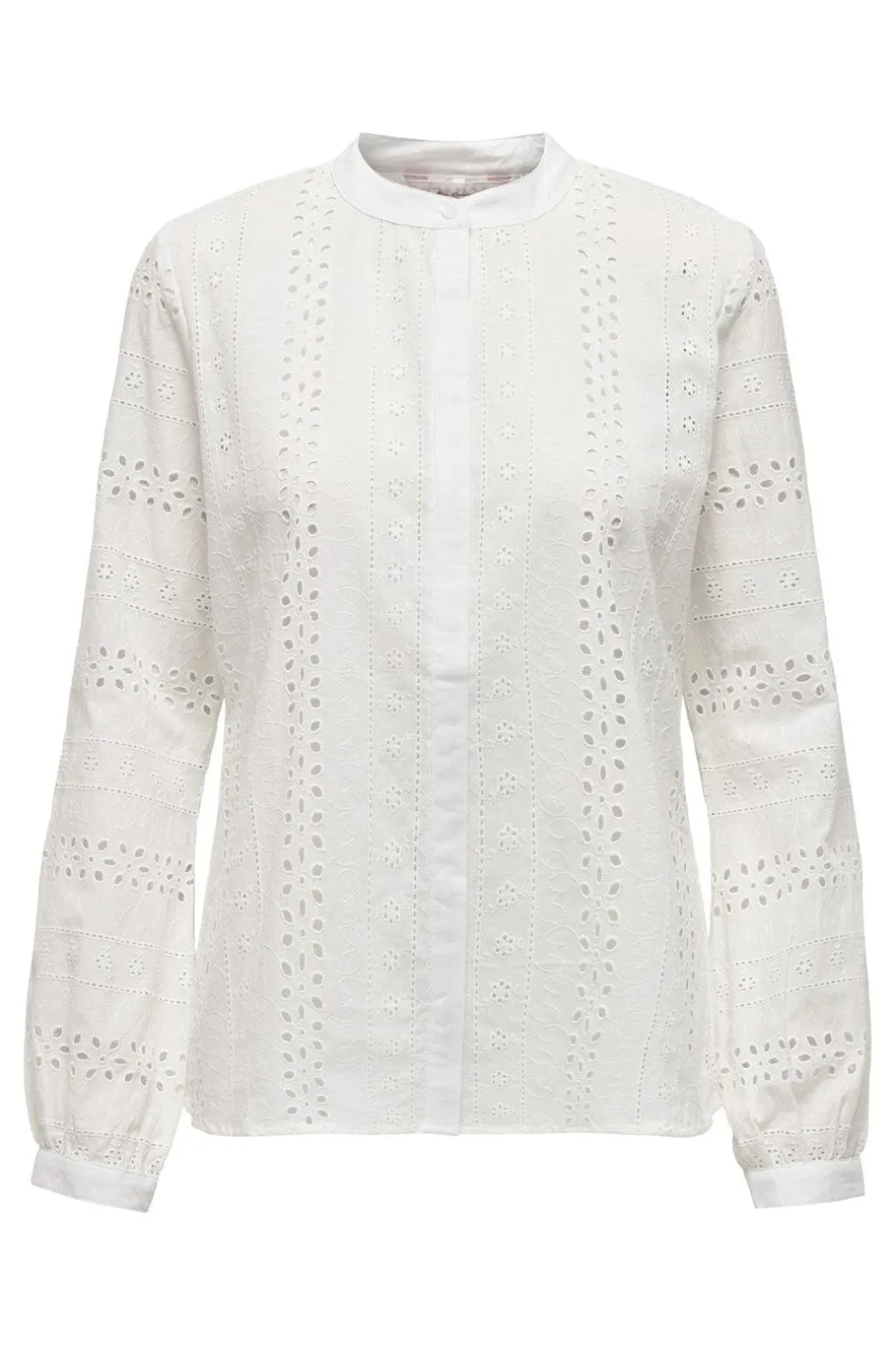 Onlmiriam Ls Emb Anglaise Blouse