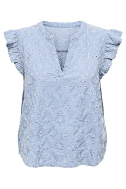 Onlmischa Ss Emb Shirt