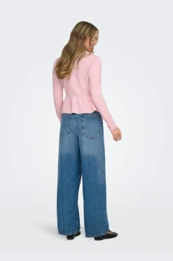 Onlmonique Life Ls Peplum Cardi Knt