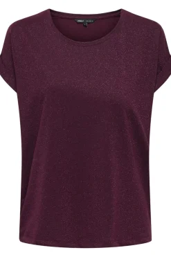 Onlmoster Glitter S/S Top