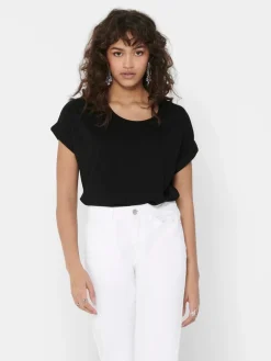 Onlmoster S/S O-Neck Top