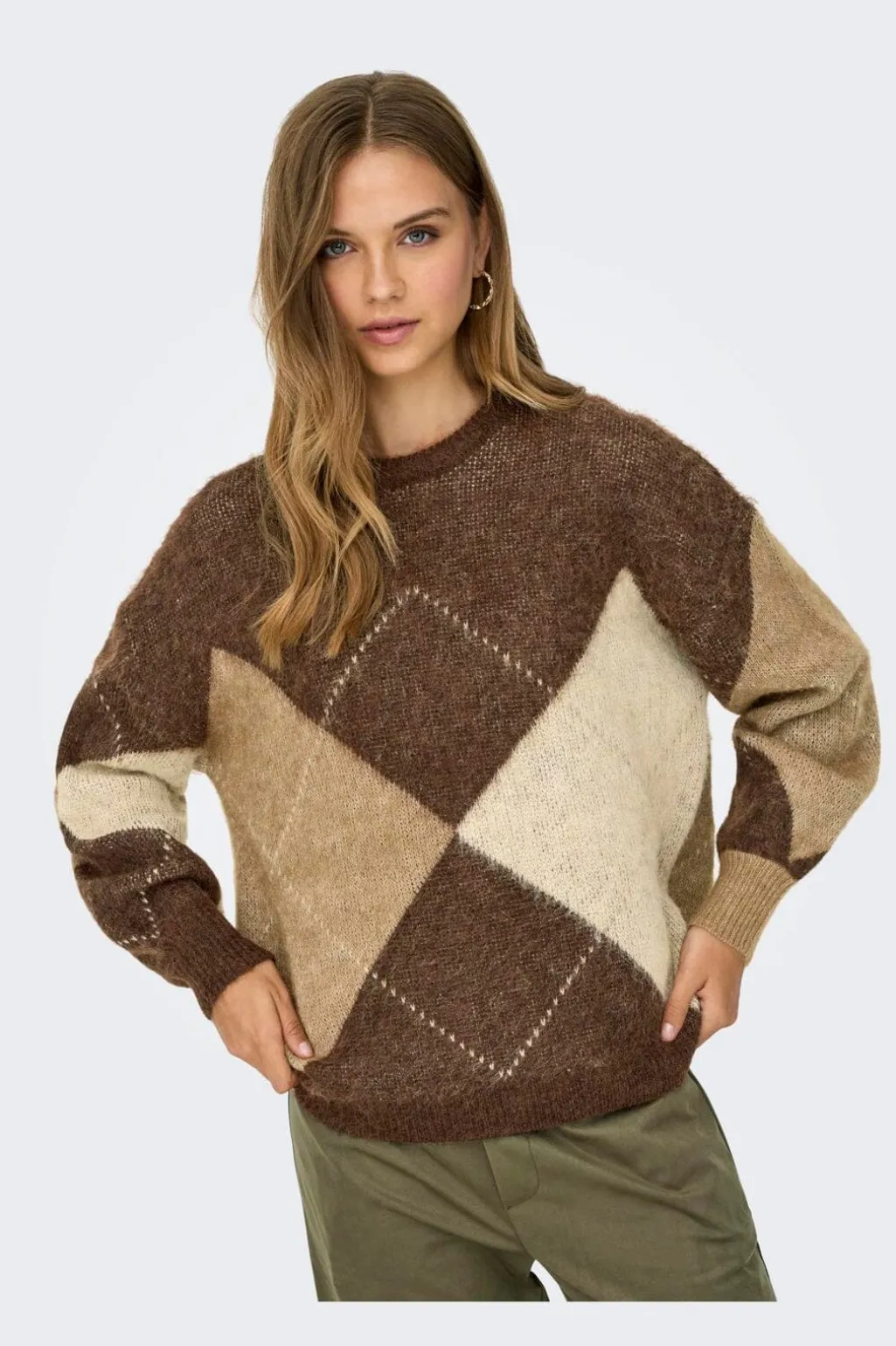 Onlnoeme Life Ls Jq O-Neck Nca Knt