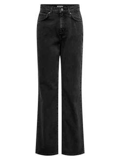 Onlsilje Straight Wide Blk