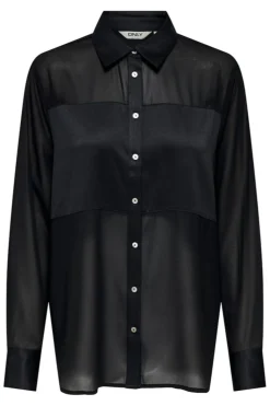 Onlstar Life L/S Breeana Mix Shirt Solid