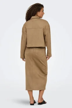 Onlstina Life Faux Suede Jacket Cc