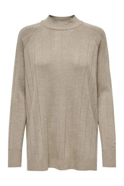 Onltess Ls Long High Neck Knt