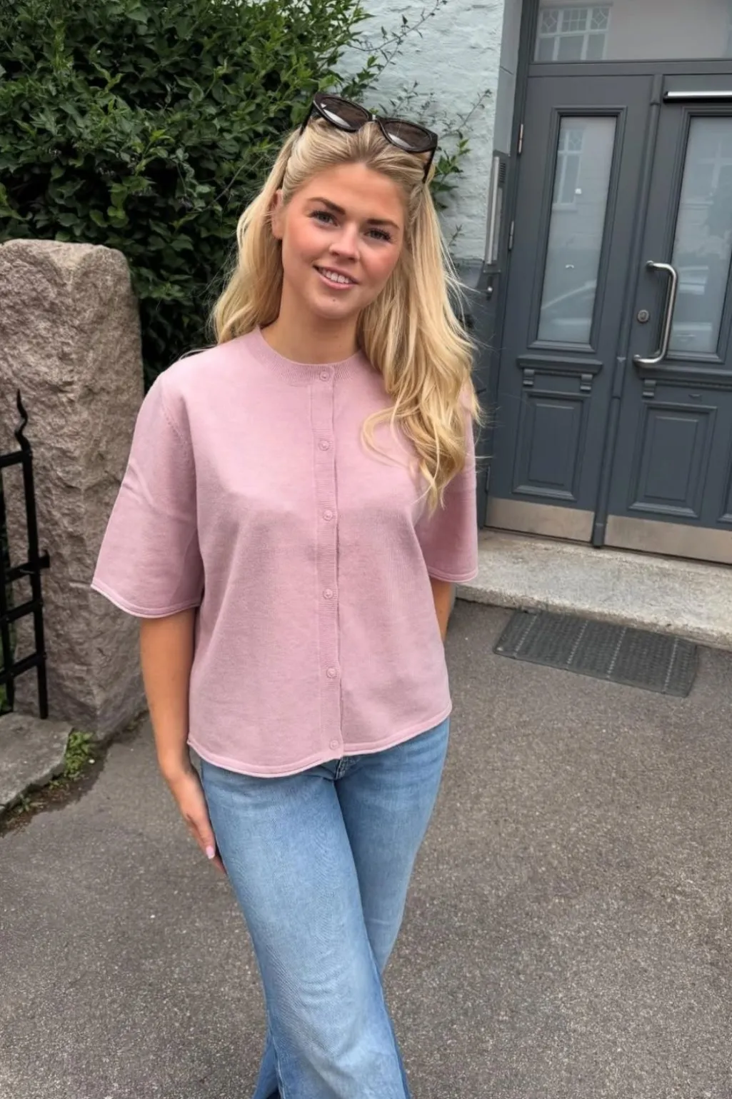 Onltilda S/S O-Neck Cardigan Knt 15357001