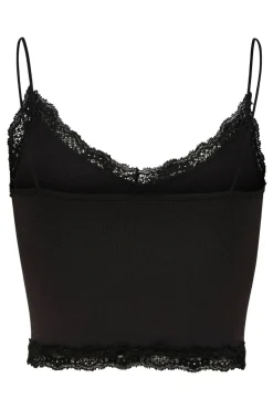 Onlvicky Lace Seamless Cropped Top