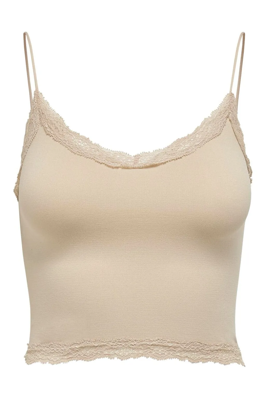 Onlvicky Lace Seamless Cropped Top