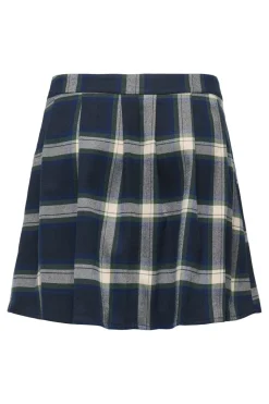Onlwren Check Short Skirt