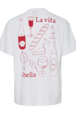 Pcalma Ss O-Neck Loose Tee Box