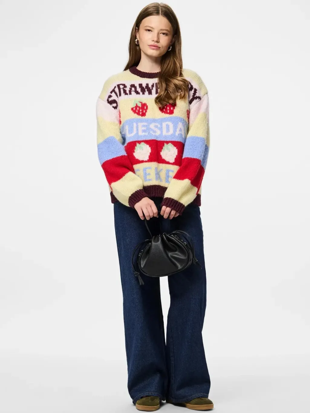 Pcbikka Ls O-Neck Knit