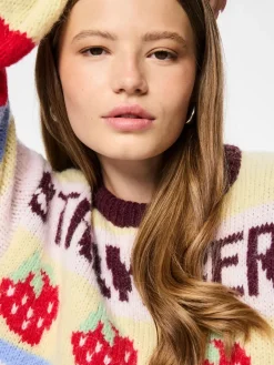 Pcbikka Ls O-Neck Knit