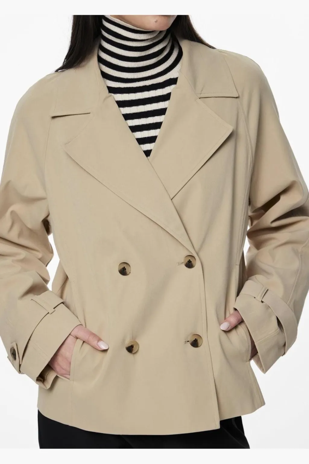Pcbille Short Trenchcoat