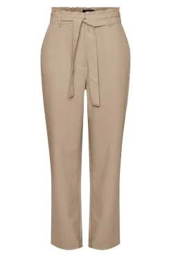 PcBoss Hw Paperbag Straight Pants Noos